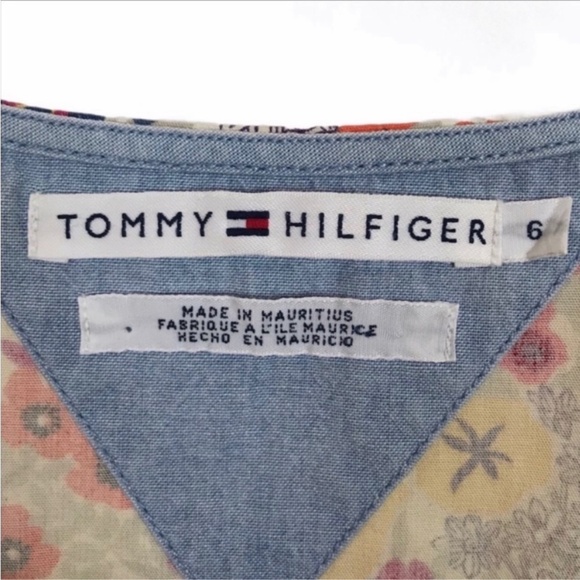 Tommy Hilfiger Multicolored Floral Sleeveless Sheath Dress - Picture 4 of 6